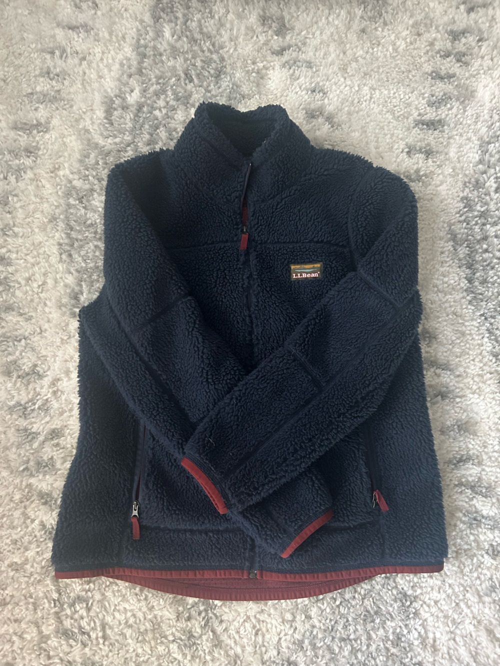 L.L. Bean Women’s Mountain Pile Fleece Jacket - Large